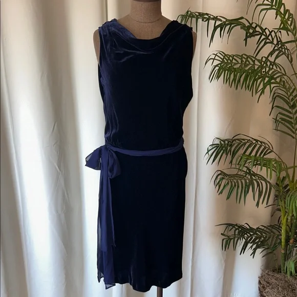 BCBGMaxAzria Velvet Backless Dress - Picture 3 of 8